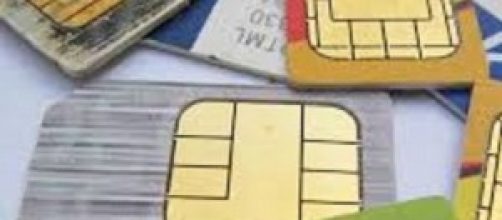 Sim Card di alcuni cellulari