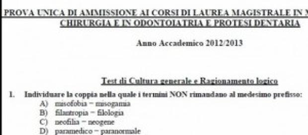 Test di Medicina, tutte le info Test di Medicina, tutte le info