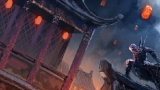 Artwork di un assassino in giappone.