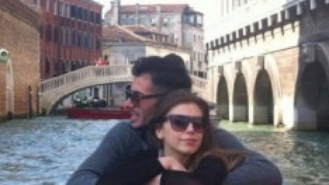 Aldo Palmeri e Alessia Cammarota a Venezia