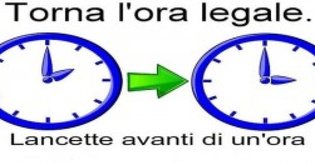 Come Cambia L Orario A Marzo Ora legale 2014 oggi 29 marzo: quando cambia l'orario e quando torna l