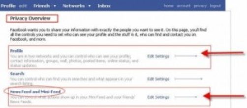 Tutelare la propria privacy su facebook e twitter