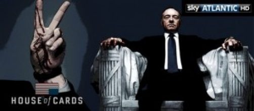 Kevin Spacey in House of Cards su Sky Atlantic