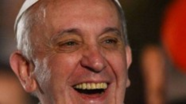 Papa Francesco alla sua prima Via Crucis