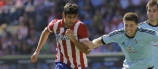 Liga, Celta Vigo-Atletico Madrid: Diego Costa