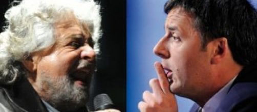 Beppe Grillo e M5S contro Matteo Renzi e Jobs Act