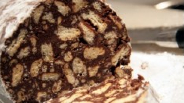 Il salame del papa, dolce pasquale del Piemonte