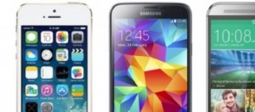 Samsung Galaxy S5, HTC One 2, Apple Iphone