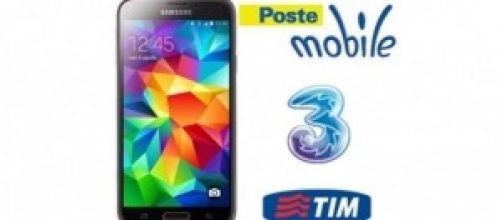 Samsung Galaxy S5 con Tim, Tre Italia, PosteMobile