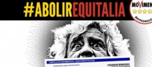 #abolirequitalia di Beppe Grillo #abolirequitalia di Beppe Grillo