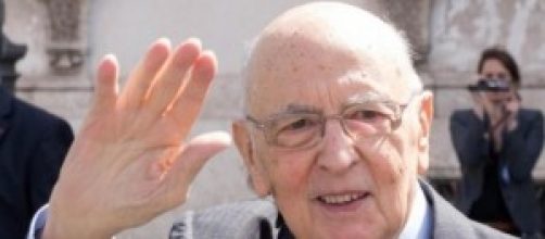 Il Presidente della Repubblica, Giorgio Napolitano