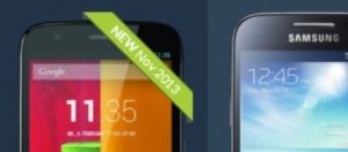 Motorola Moto G vs Samung Galaxy S4 Mini