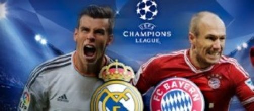 Champions League, Real Madrid - Bayern Monaco