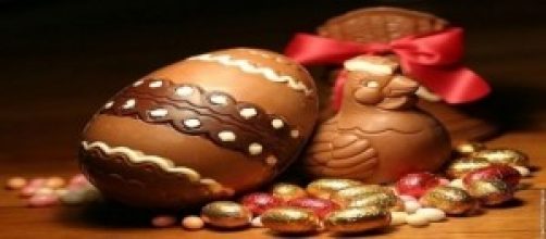Uova e cioccolato pasquale