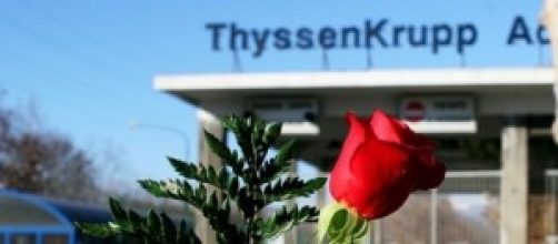 Lo stabilimento ThyssenKrupp di Torino