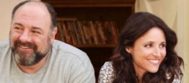Julia Luis-Dreyfuss, e James Gandolfini Julia Luis-Dreyfuss, e James Gandolfini