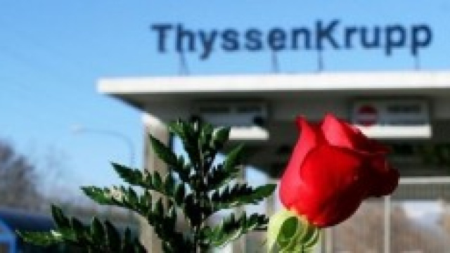 Lo stabilimento ThyssenKrupp di Torino