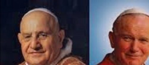papi giovanni CXXIII e Giovanni Paolo II santi