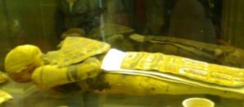 Parigi, Louvre, mummia egiziana