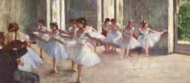 Le ballerine di Degas, suo famoso quadro Le ballerine di Degas, suo famoso quadro