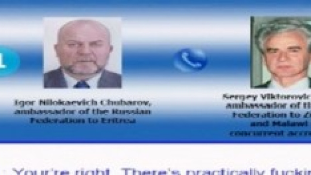 Dialogo intercettato tra due ambasciatori russi.