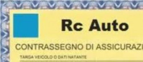 Contrassegno di assicurazione 