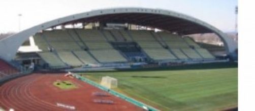 Lo stadio "Friuli" di Udine