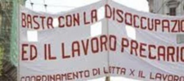 Disoccupazione, lavoro precario, due sciagure! Disoccupazione, lavoro precario, due sciagure!