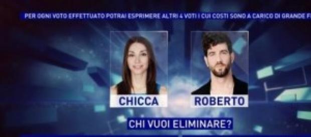 GF13: chi uscirà tra Roberto e Chicca? GF13: chi uscirà tra Roberto e Chicca?