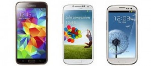 Samsung Galaxy S5, S4, S3: prezzo