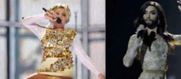 Emma contro Conchita, scoppiano le polemiche Emma contro Conchita, scoppiano le polemiche