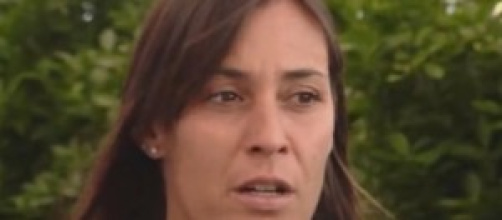 Flavia Pennetta in campo a Roma