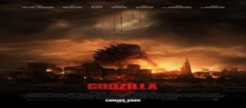 La locandina ufficiale di Godzilla 3D