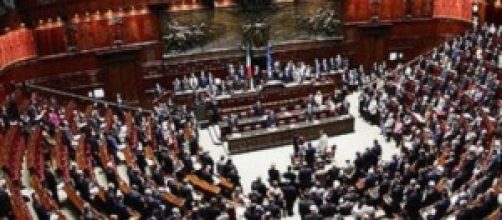 Nella foto, il parlamento italiano