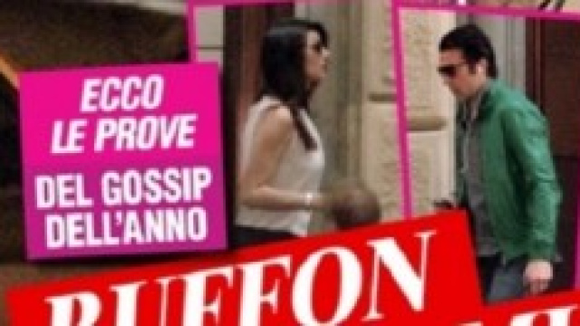 Notte di passione per Gigi Buffon e Ilaria D'Amico
