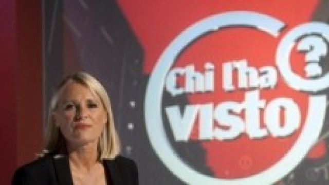 Federica Sciarelli conduce 'Chi l'ha visto'