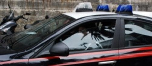 Un'automobile dei carabinieri