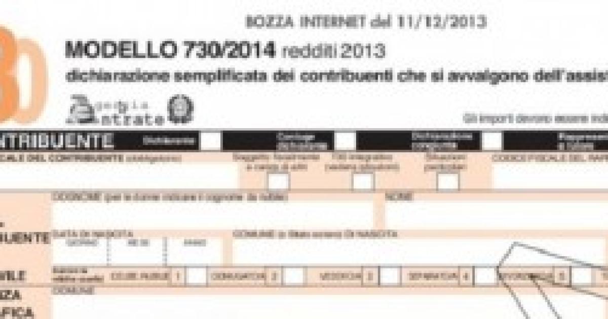 Modello 730 istruzioni la scadenza si avvicina, i documenti necessari