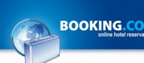 Il logo del famoso portale Booking.com