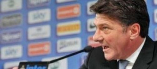 Walter Mazzarri tecnico dell'Inter