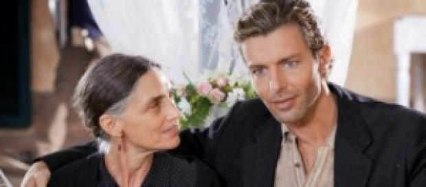 Due protagonisti della fiction 'Furore' Due protagonisti della fiction 'Furore'