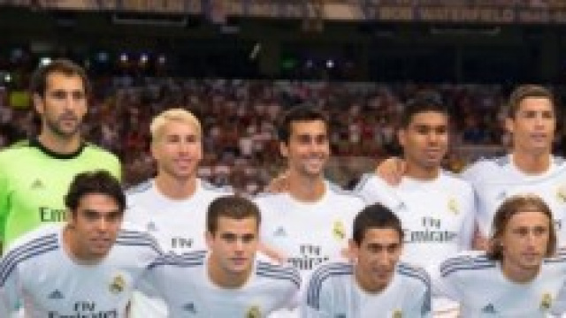 Gli undici titolari del Real Madrid