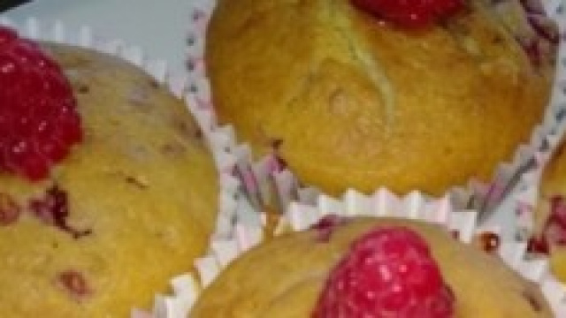 Ricetta muffin con i lamponi