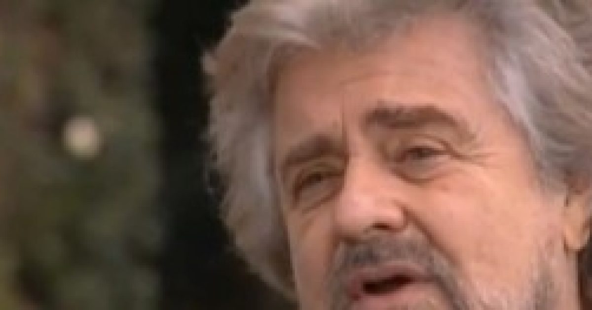 Beppe Grillo in streaming live a
