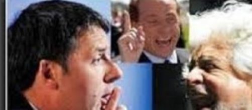 Grillo, Renzi e Berlusconi: ultime ore di comizi