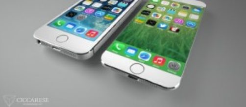 iPhone 5S e concept di iPhone 6