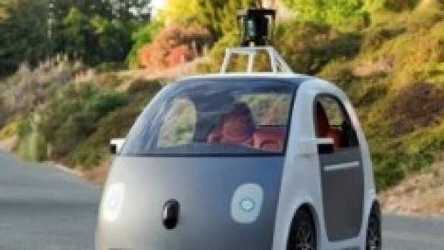 Auto elettrica a guida automatica di Google