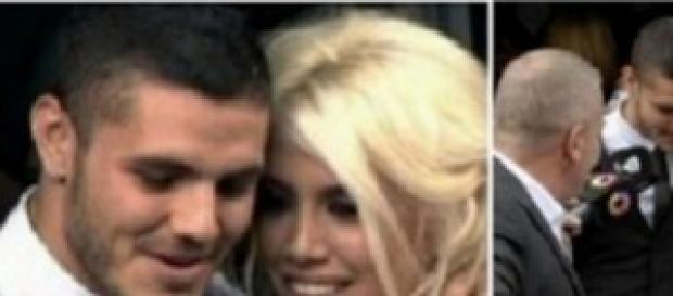 Mauro Icardi e Wanda Nara sposi Mauro Icardi e Wanda Nara sposi