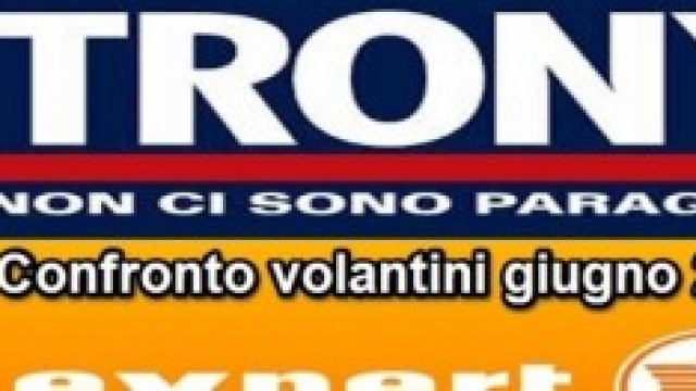 Volantini Expert e Trony: confronto delle offerte 