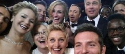 Il selfie delle star: la Notte degli Oscar